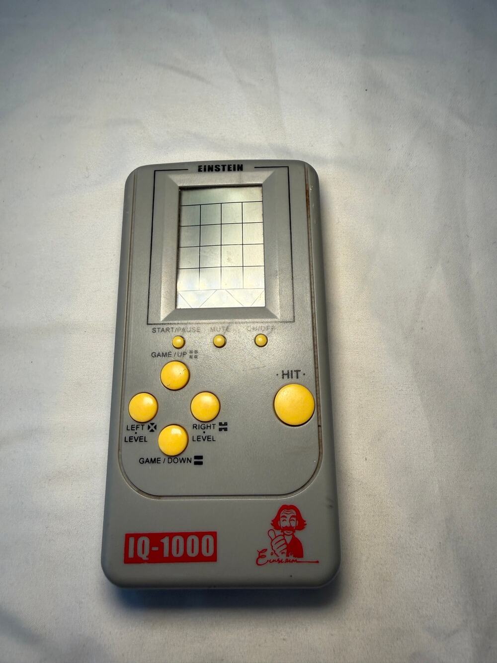 Vintage Einstein IQ-1000 Number Invasion 4-in-1 Handheld LCD Game Works